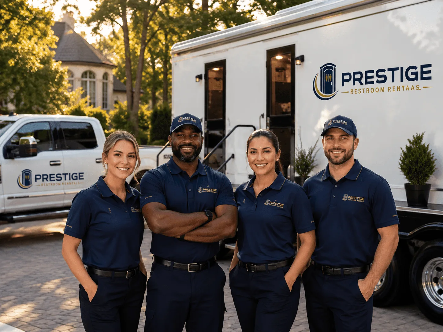 Trusted Luxury Portable Restrooms company in Kell, IL